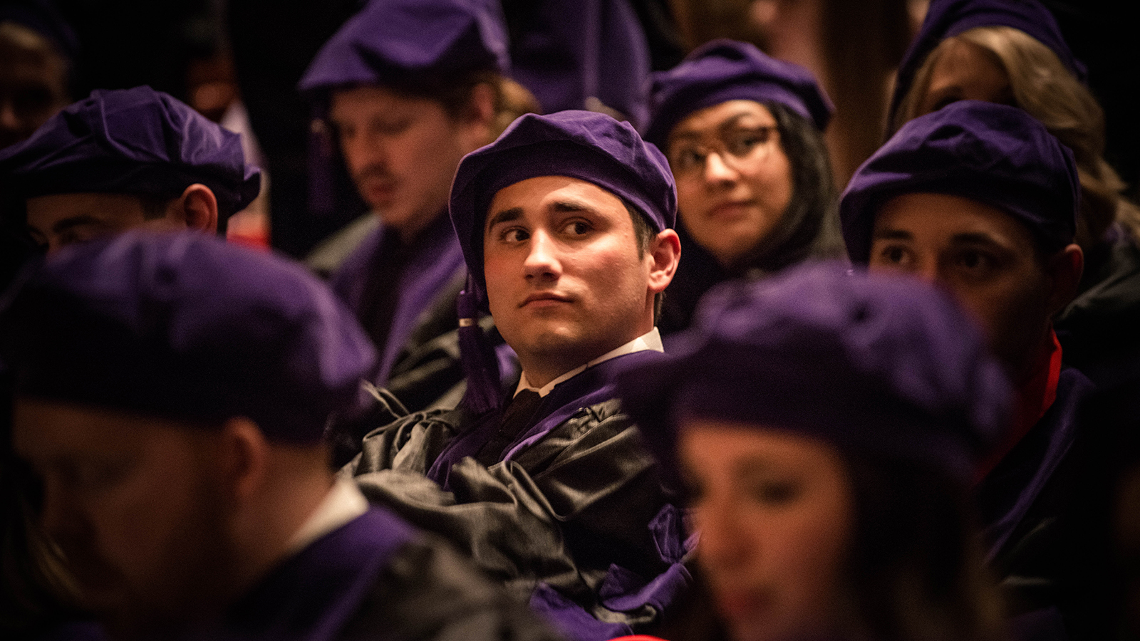graduates sitting in audience