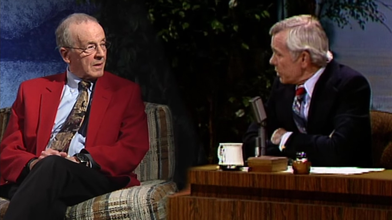 Johnny Carson interviews UNL Chancellor Harvey Perlman