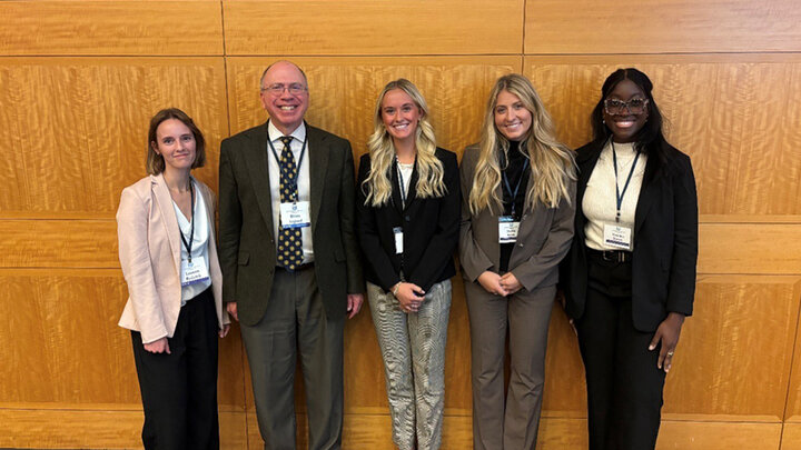 Bydalek, Lepard, Pallesen, Rowe, Dosoo at International Law Weekend