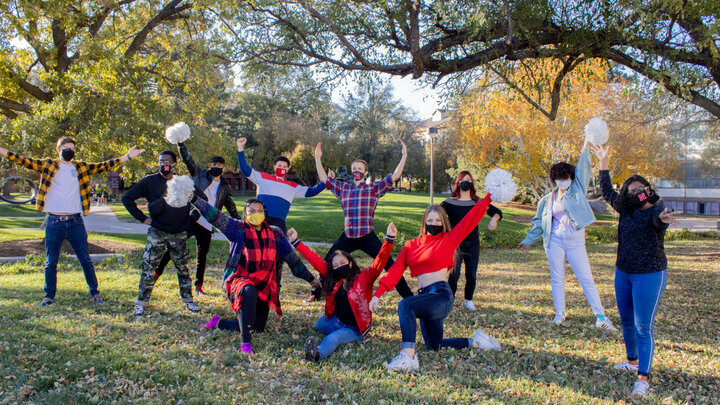 Using improvisational methods, the We Are Nebraska interns explore their personal stories with social impact and present them in a theatrical experience. Upcoming performances will be held Oct. 6, 13 and 20 on the UNL campus. Photo by Daniela Chavez.