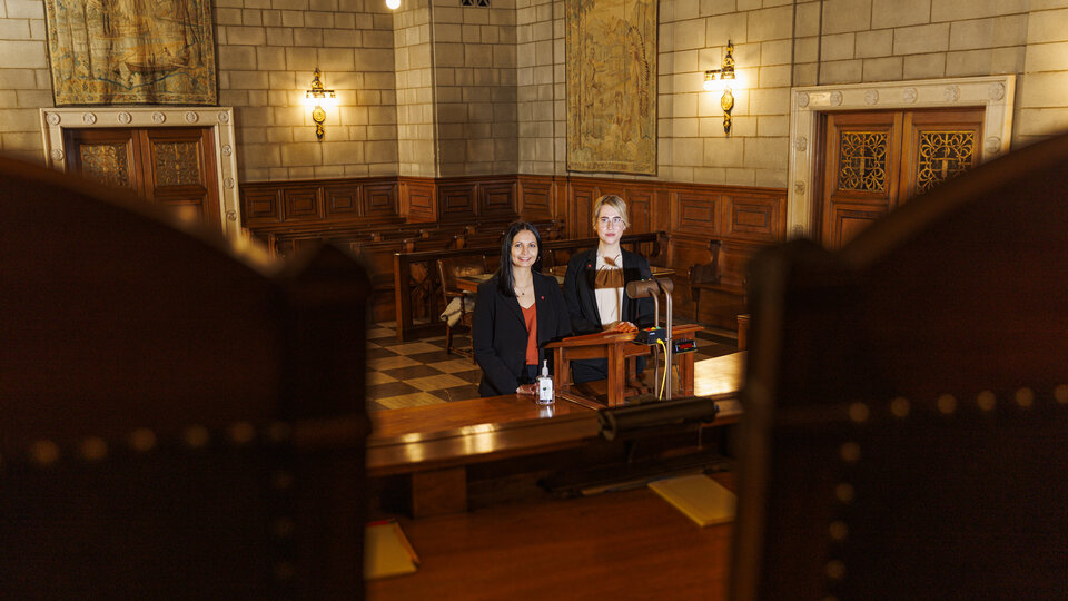 Nebraska Law Students at Supreme Court