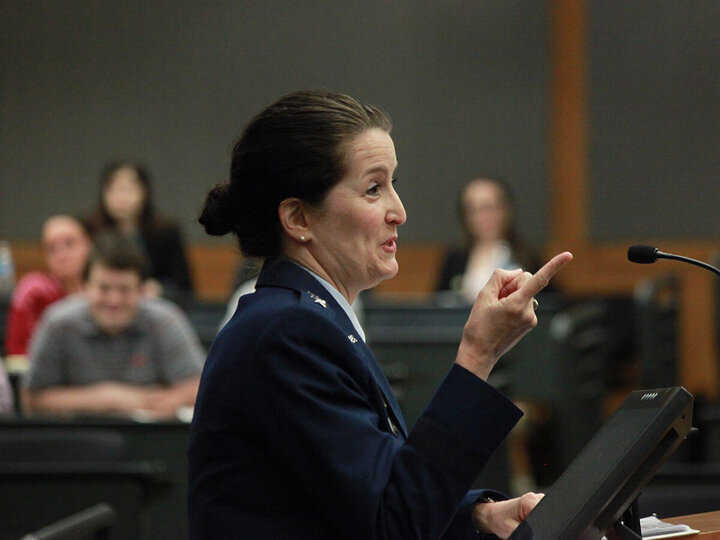 Nina Armagno speaks at Nebraska Law about deterrence and assurance 