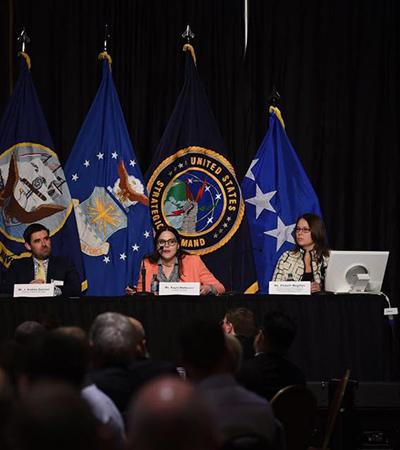 Magilton Moderates Panel at USSTRATCOM Deterrence Symposium