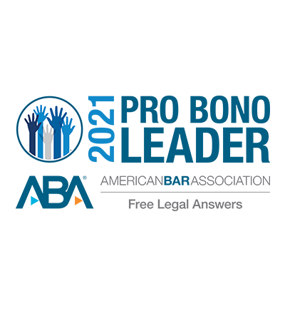 ABA Pro Bono leader logo