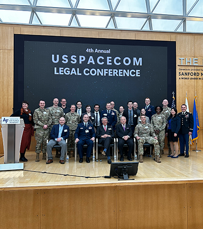 Nebraska Law Alumni at the USSPACECOM Legal Conference