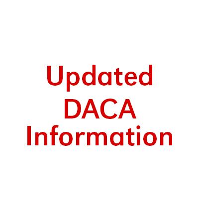 Updated DACA Information