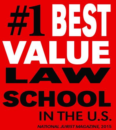 #1 Best Value Law School