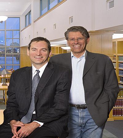 Professor Matthew Schaefer and Professor Frans von der Dunk